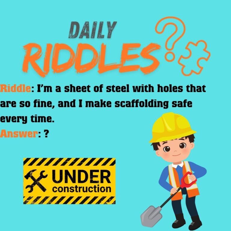 150 Construction Riddles: Test Your Skills with Fun Puzzles - Daily Riddles